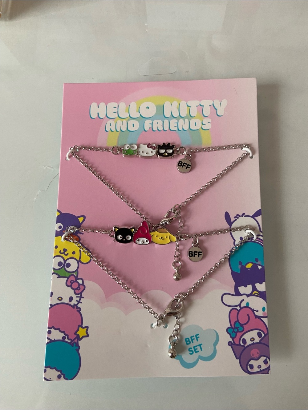 Hello Kitty & Friends Sanrio Friendship BFF Necklace Set New